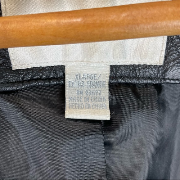 Worthington Vintage Black Leather Blazer - Picture 7 of 8